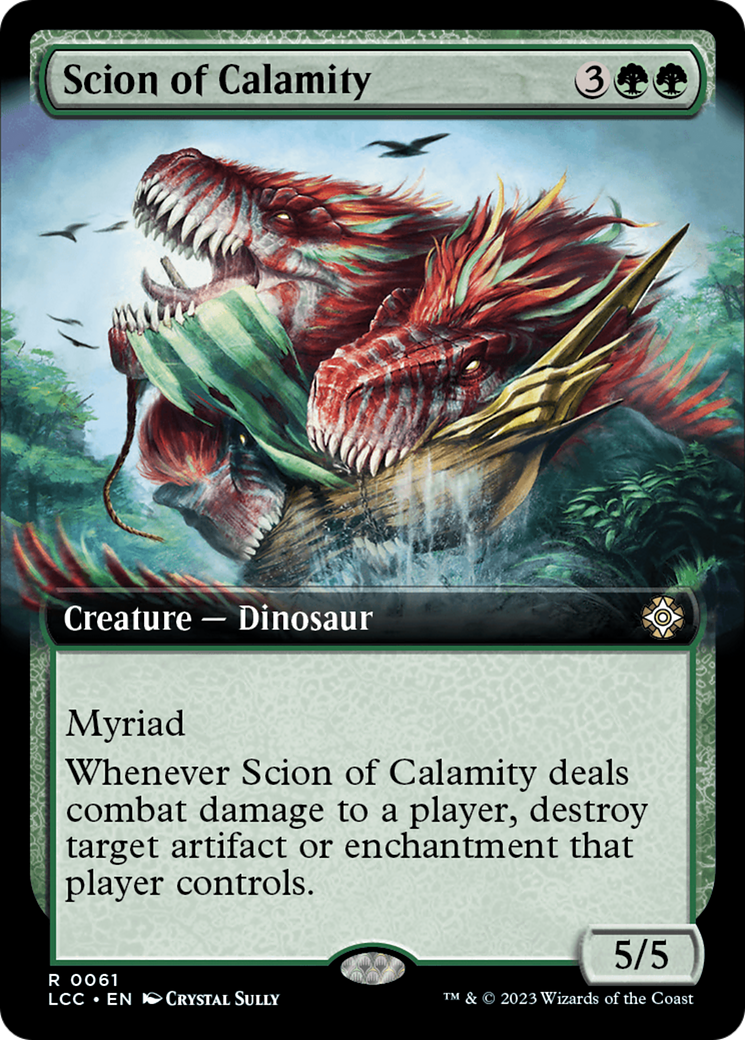 Scion of Calamity (Extended Art) [The Lost Caverns of Ixalan Commander] | Play N Trade Winnipeg