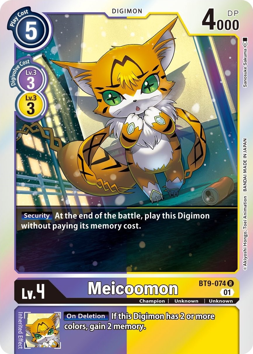 Meicoomon [BT9-074] [X Record] | Play N Trade Winnipeg