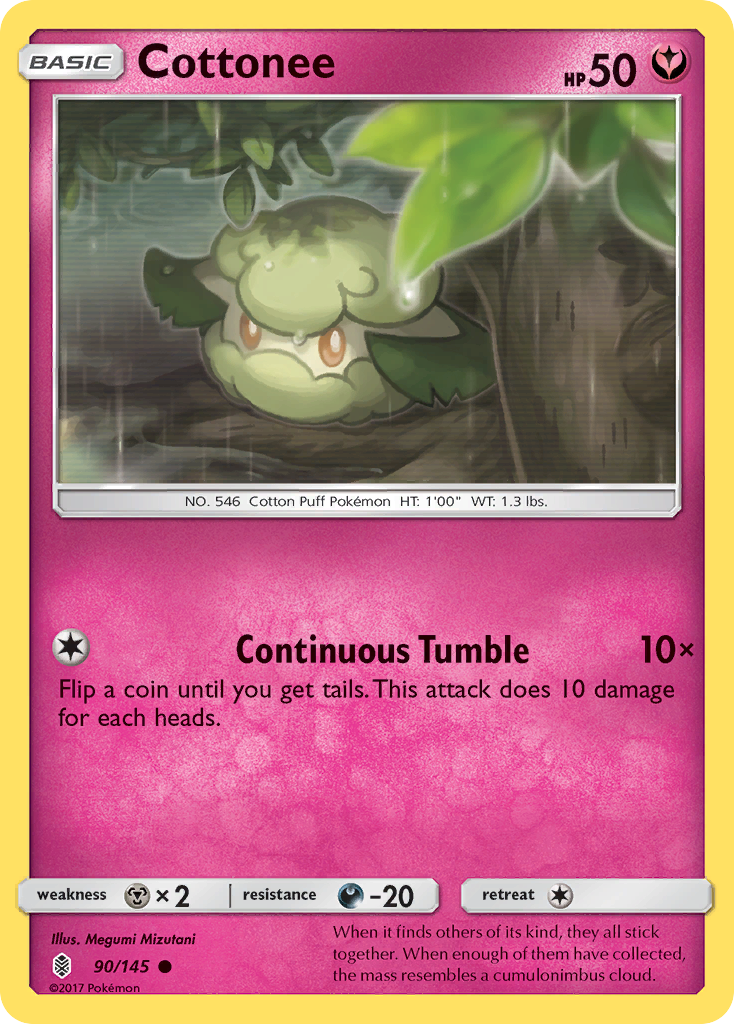 Cottonee (90/145) [Sun & Moon: Guardians Rising] | Play N Trade Winnipeg