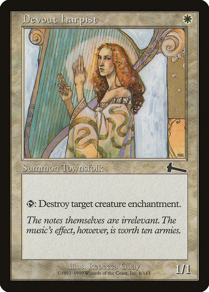 Devout Harpist [Urza's Legacy] | Play N Trade Winnipeg