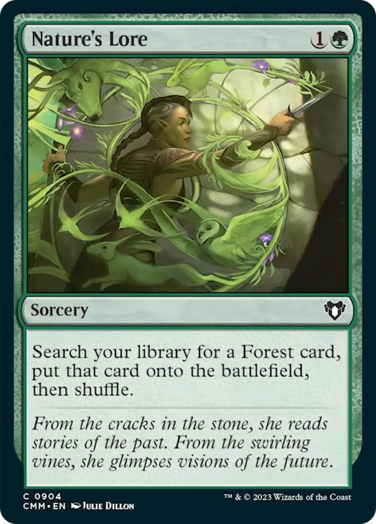 Nature's Lore [Commander Masters] | Play N Trade Winnipeg