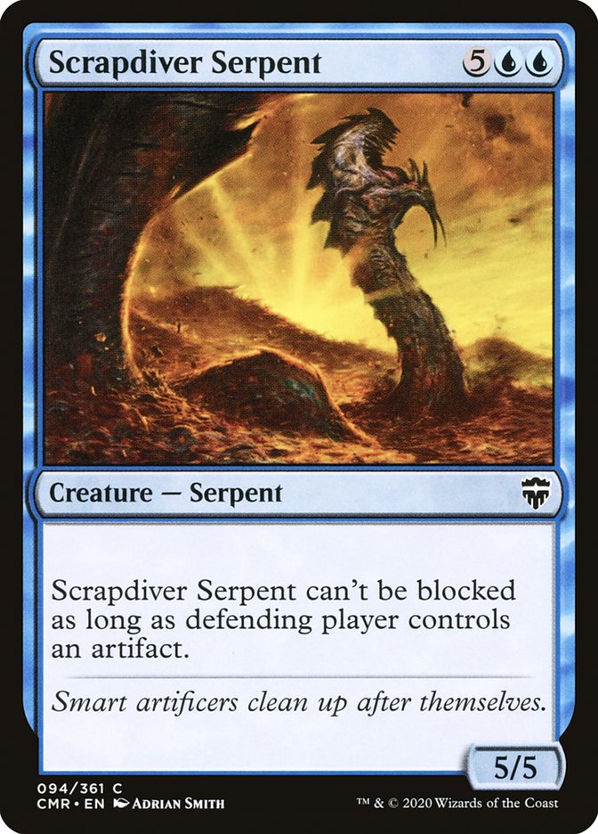 Scrapdiver Serpent [Commander Legends] | Play N Trade Winnipeg