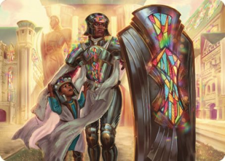 Guardian of New Benalia Art Card [Dominaria United Art Series] | Play N Trade Winnipeg