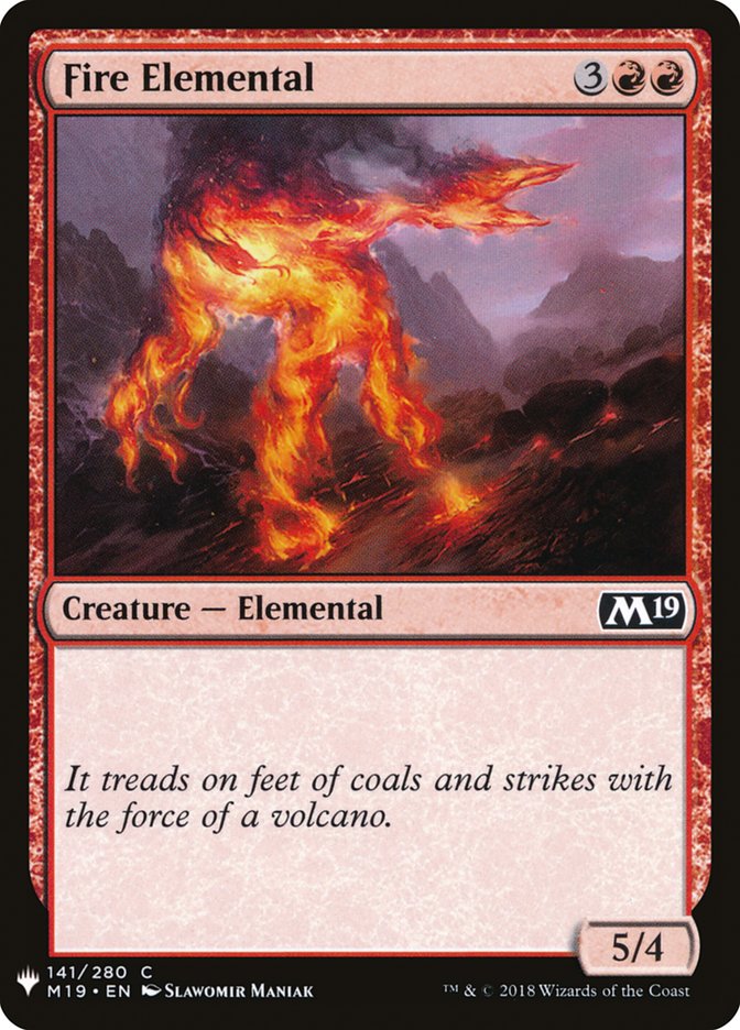 Fire Elemental [Mystery Booster] | Play N Trade Winnipeg