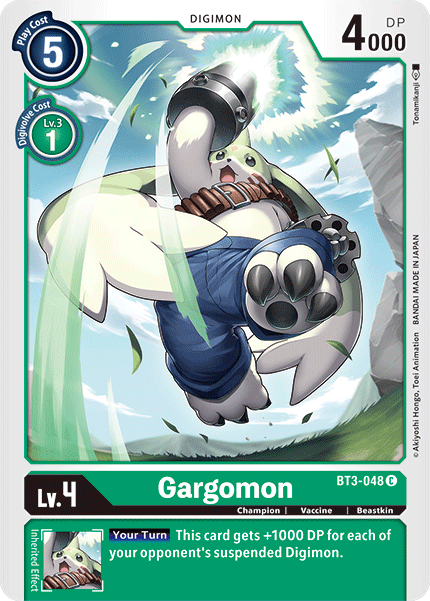 Gargomon [BT3-048] [Release Special Booster Ver.1.5] | Play N Trade Winnipeg