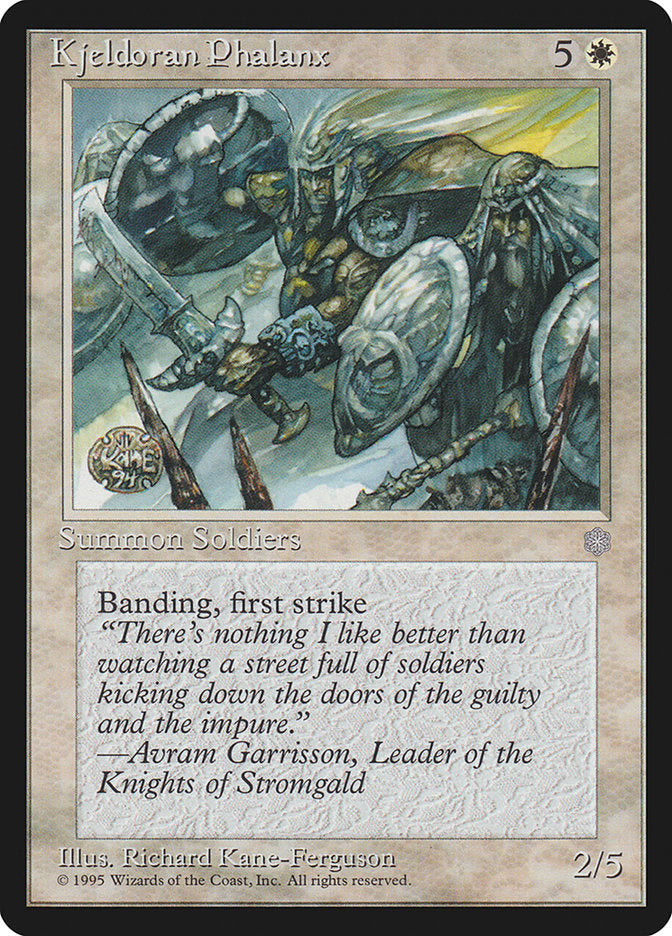 Kjeldoran Phalanx [Ice Age] | Play N Trade Winnipeg
