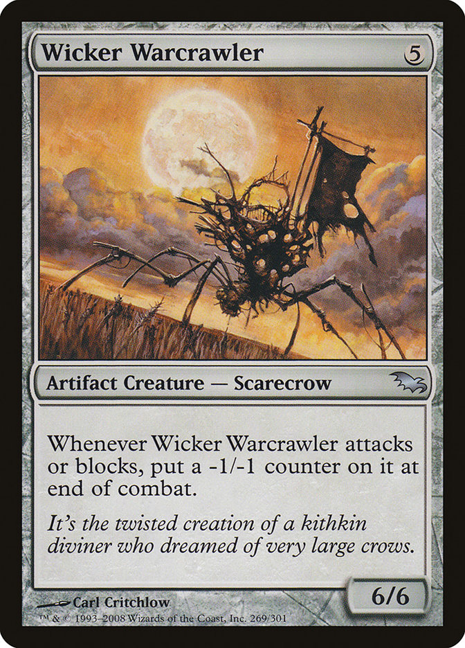 Wicker Warcrawler [Shadowmoor] | Play N Trade Winnipeg