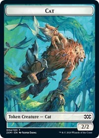 Cat // Copy Double-sided Token [Double Masters Tokens] | Play N Trade Winnipeg