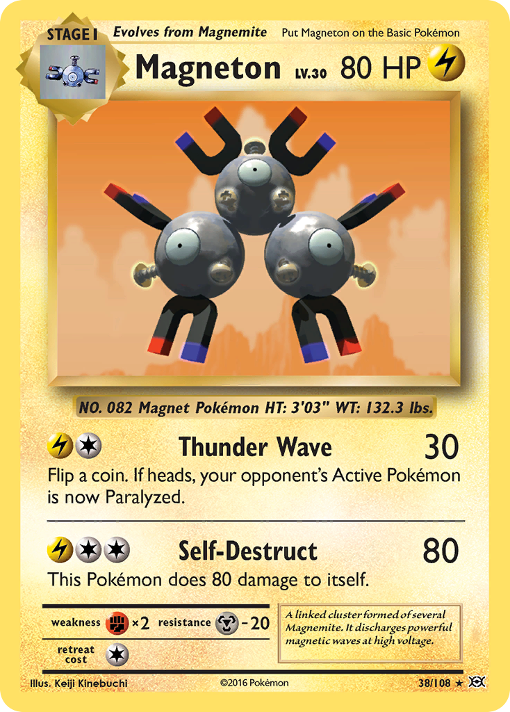 Magneton (38/108) [XY: Evolutions] | Play N Trade Winnipeg