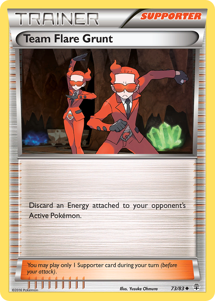 Team Flare Grunt (73/83) [XY: Generations] | Play N Trade Winnipeg