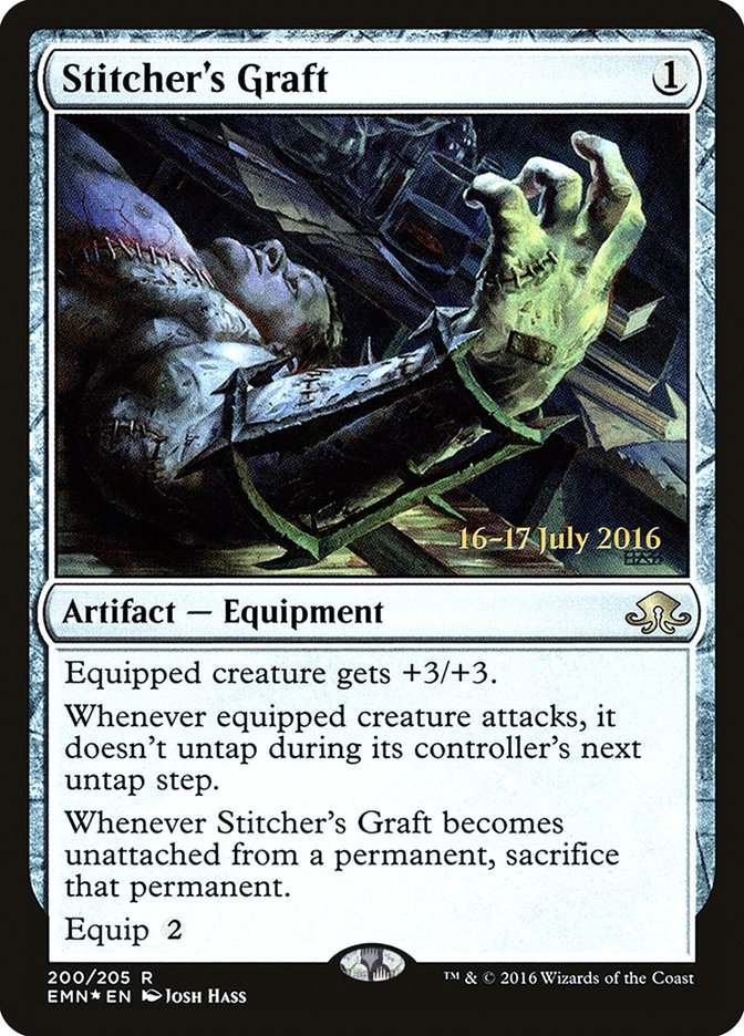 Stitcher's Graft  [Eldritch Moon Prerelease Promos] | Play N Trade Winnipeg