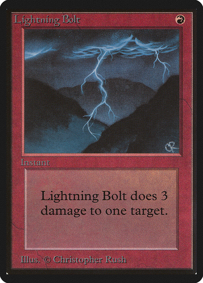 Lightning Bolt [Limited Edition Beta] | Play N Trade Winnipeg