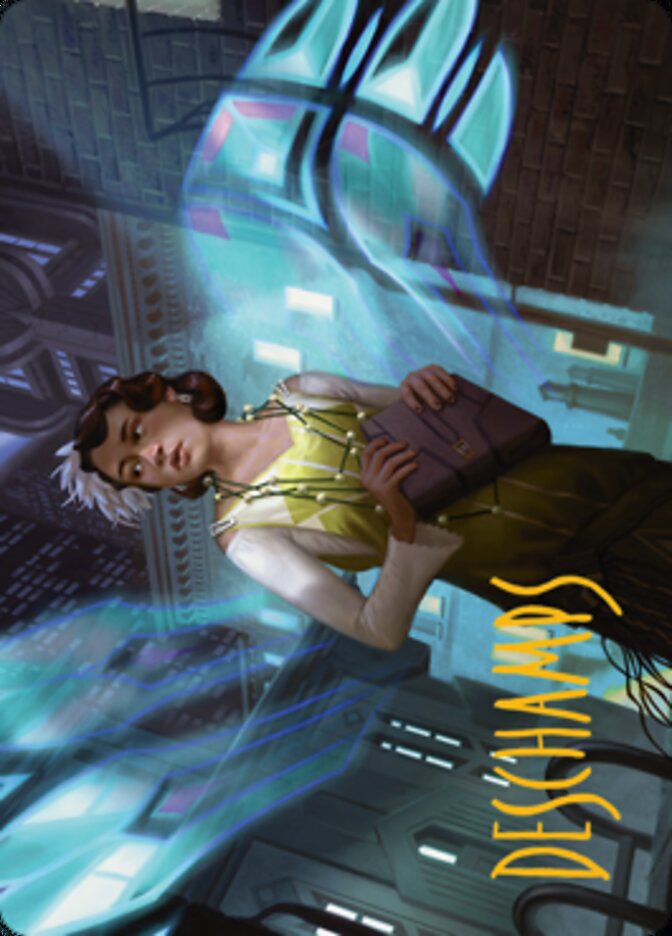 Giada, Font of Hope 1 Art Card (Gold-Stamped Signature) [Streets of New Capenna Art Series] | Play N Trade Winnipeg