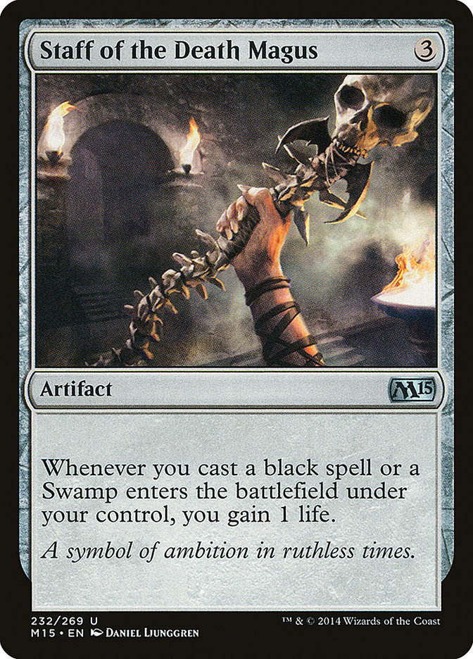 Staff of the Death Magus [Magic 2015] | Play N Trade Winnipeg