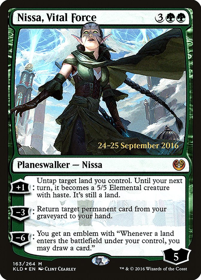 Nissa, Vital Force  [Kaladesh Prerelease Promos] | Play N Trade Winnipeg