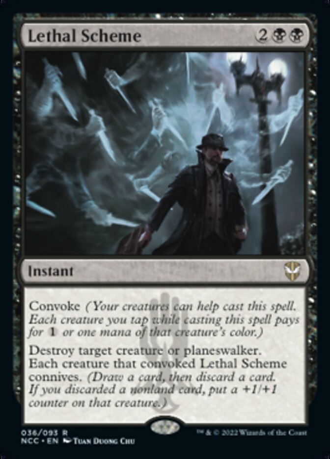 Lethal Scheme [Streets of New Capenna Commander] | Play N Trade Winnipeg