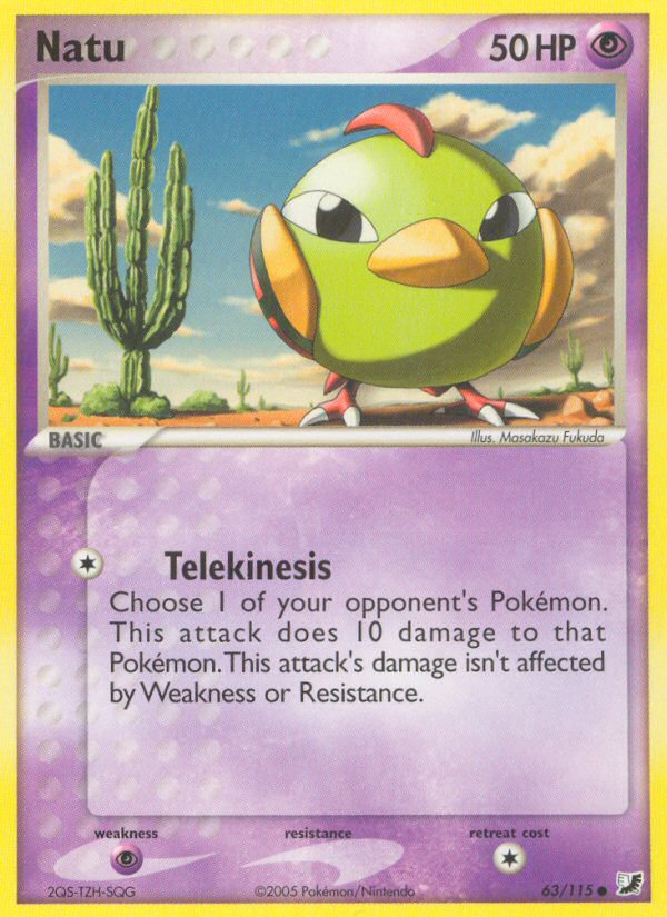 Natu (63/115) [EX: Unseen Forces] | Play N Trade Winnipeg