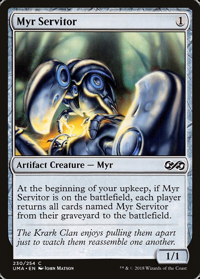 Myr Servitor [Ultimate Masters] | Play N Trade Winnipeg