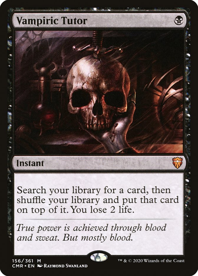 Vampiric Tutor [Commander Legends] | Play N Trade Winnipeg