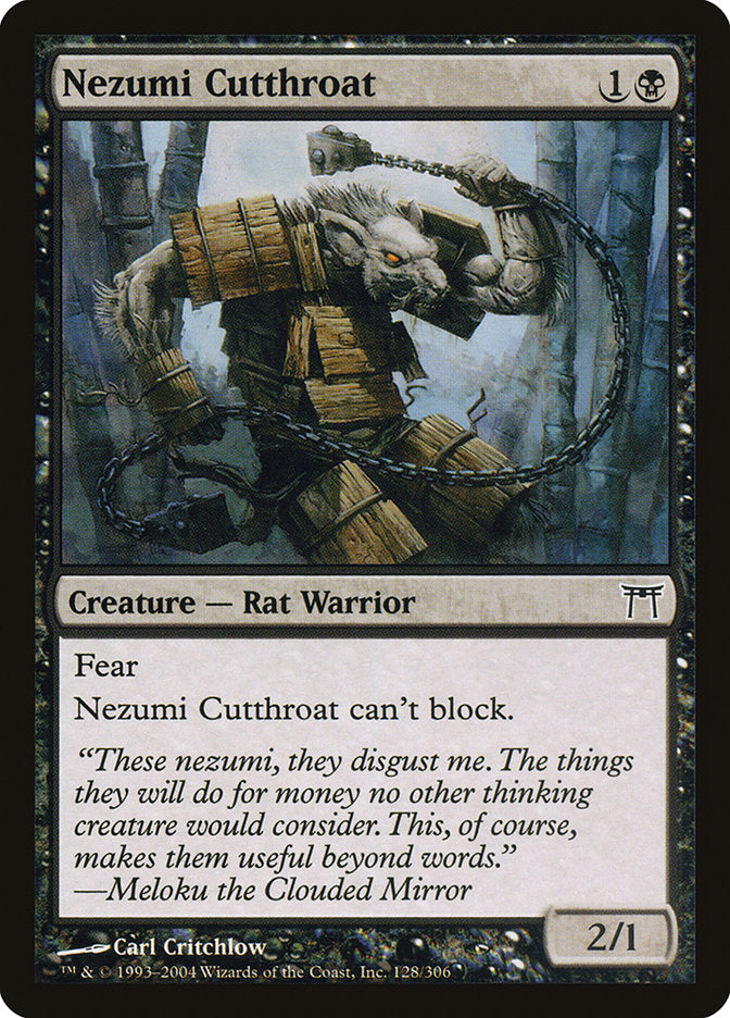 Nezumi Cutthroat [Champions of Kamigawa] | Play N Trade Winnipeg