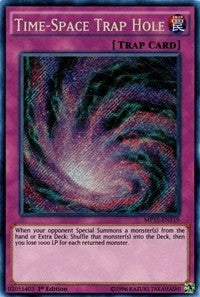 Time-Space Trap Hole [MP15-EN119] Secret Rare | Play N Trade Winnipeg