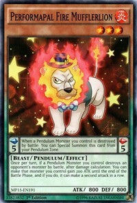 Performapal Fire Mufflerlion [MP15-EN191] Common | Play N Trade Winnipeg