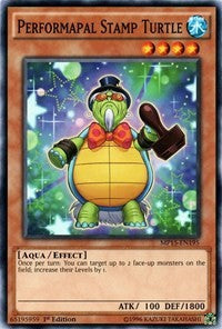 Performapal Stamp Turtle [MP15-EN195] Common | Play N Trade Winnipeg