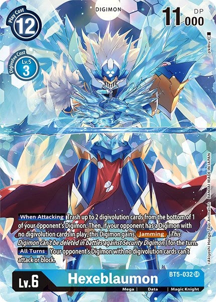 Hexeblaumon [BT5-032] (Alternate Art) [Dimensional Phase] | Play N Trade Winnipeg