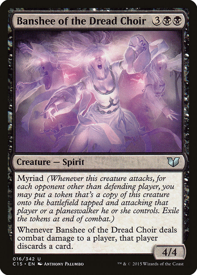 Banshee of the Dread Choir [Commander 2015] | Play N Trade Winnipeg