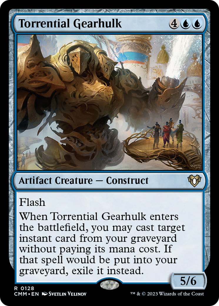 Torrential Gearhulk [Commander Masters] | Play N Trade Winnipeg