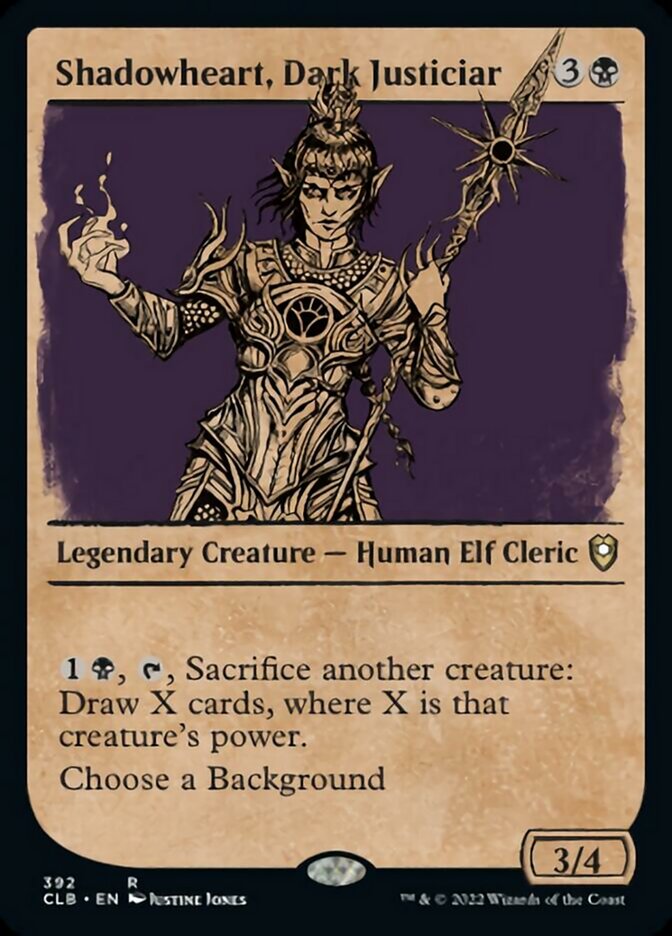Shadowheart, Dark Justiciar (Showcase) [Commander Legends: Battle for Baldur's Gate] | Play N Trade Winnipeg