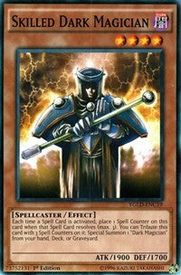 Skilled Dark Magician (C) [YGLD-ENC19] Common | Play N Trade Winnipeg