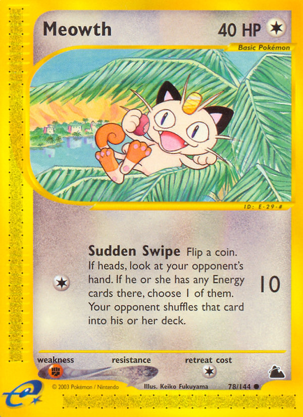 Meowth (78/144) [Skyridge] | Play N Trade Winnipeg