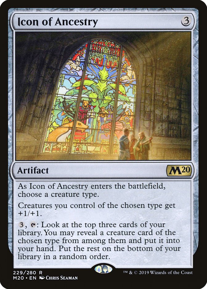 Icon of Ancestry [Core Set 2020] | Play N Trade Winnipeg