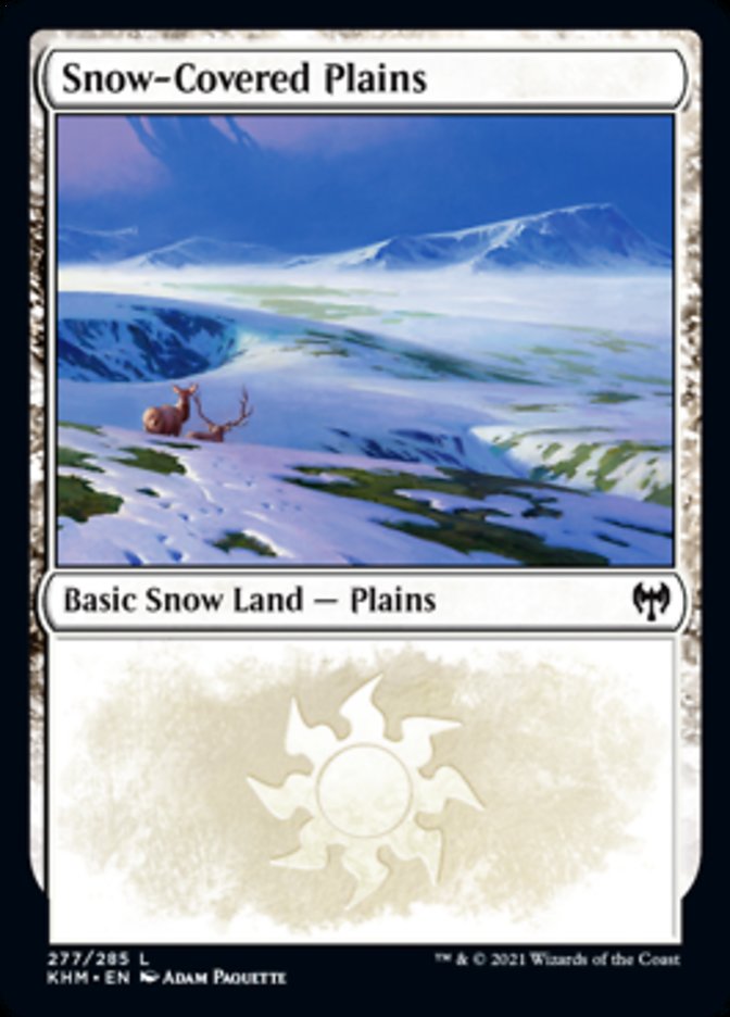 Snow-Covered Plains (277) [Kaldheim] | Play N Trade Winnipeg