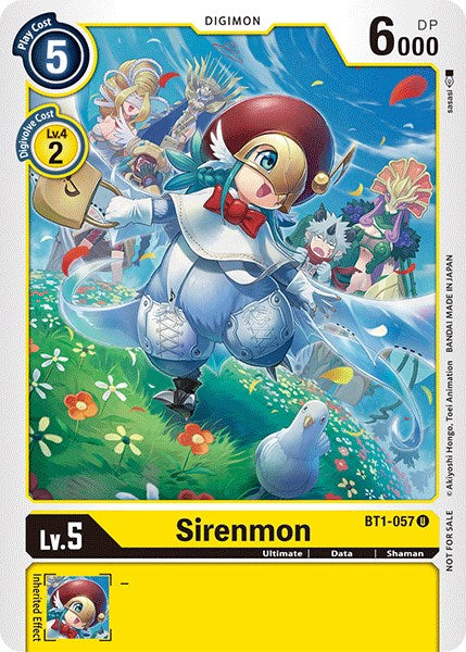 Sirenmon [BT1-057] (Winner Pack Double Diamond) [Release Special Booster Promos] | Play N Trade Winnipeg