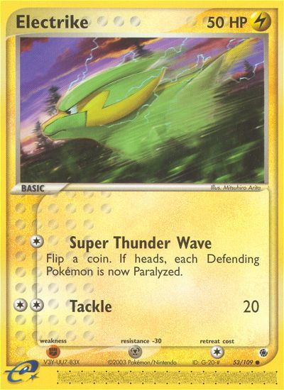 Electrike (53/109) [EX: Ruby & Sapphire] | Play N Trade Winnipeg