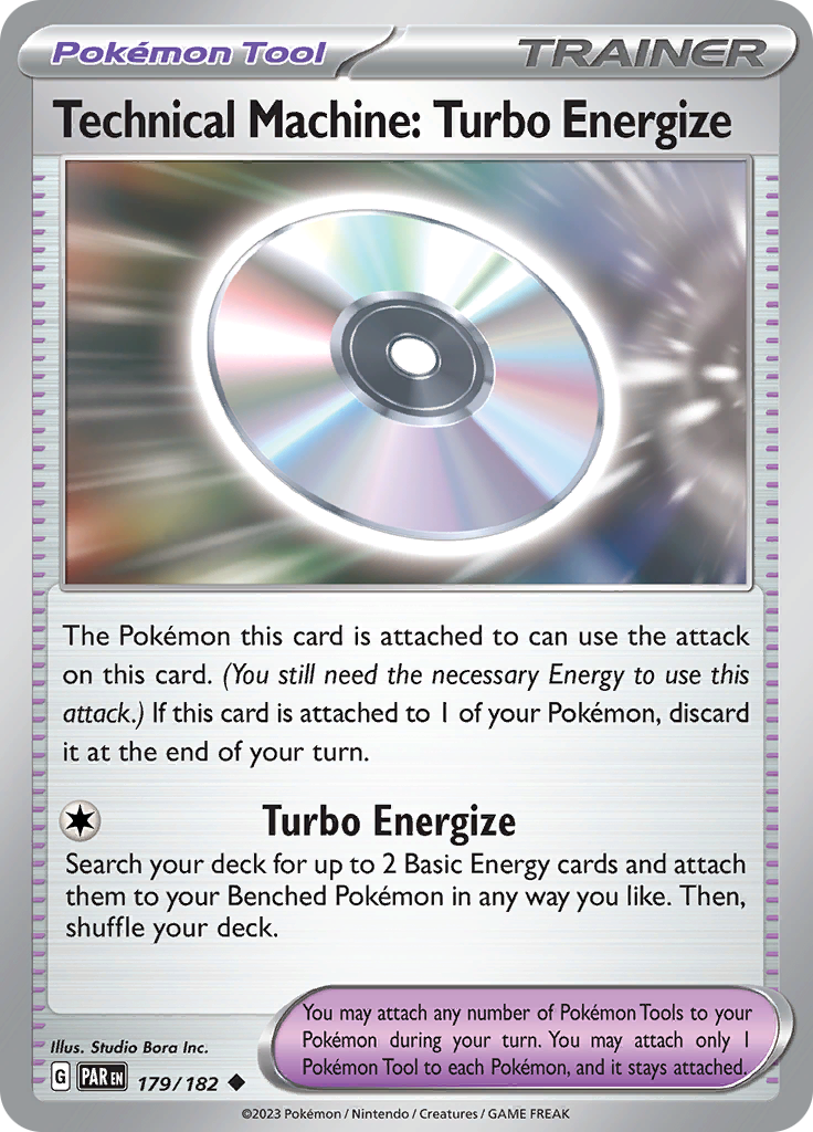 Technical Machine: Turbo Energize (179/182) [Scarlet & Violet: Paradox Rift] | Play N Trade Winnipeg