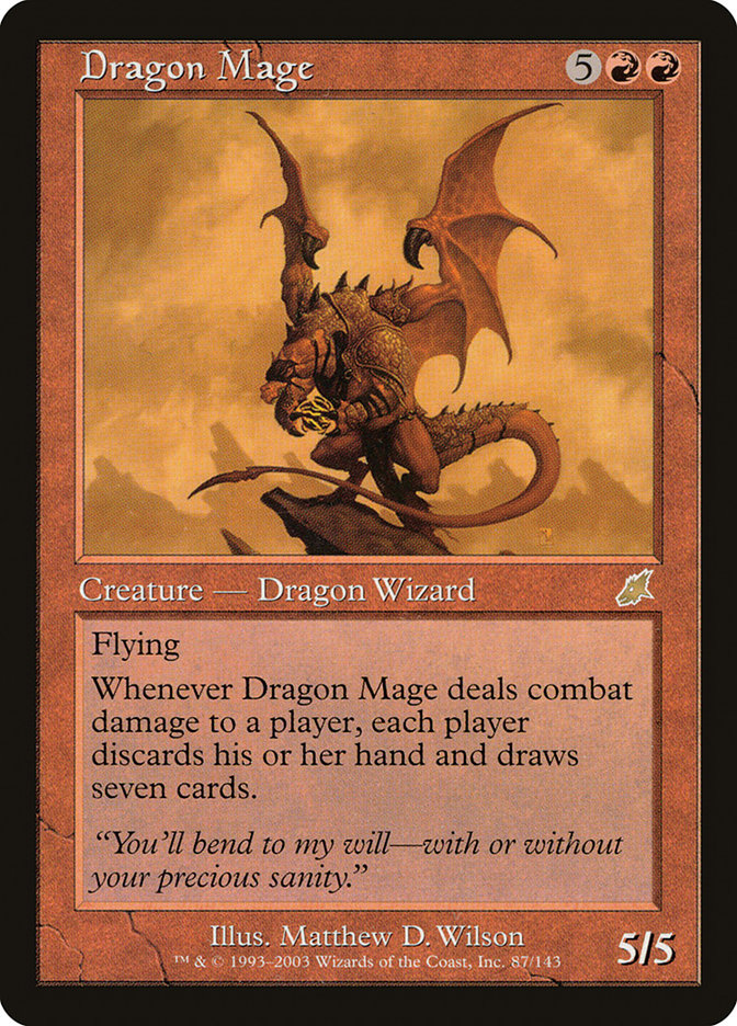 Dragon Mage [Scourge] | Play N Trade Winnipeg