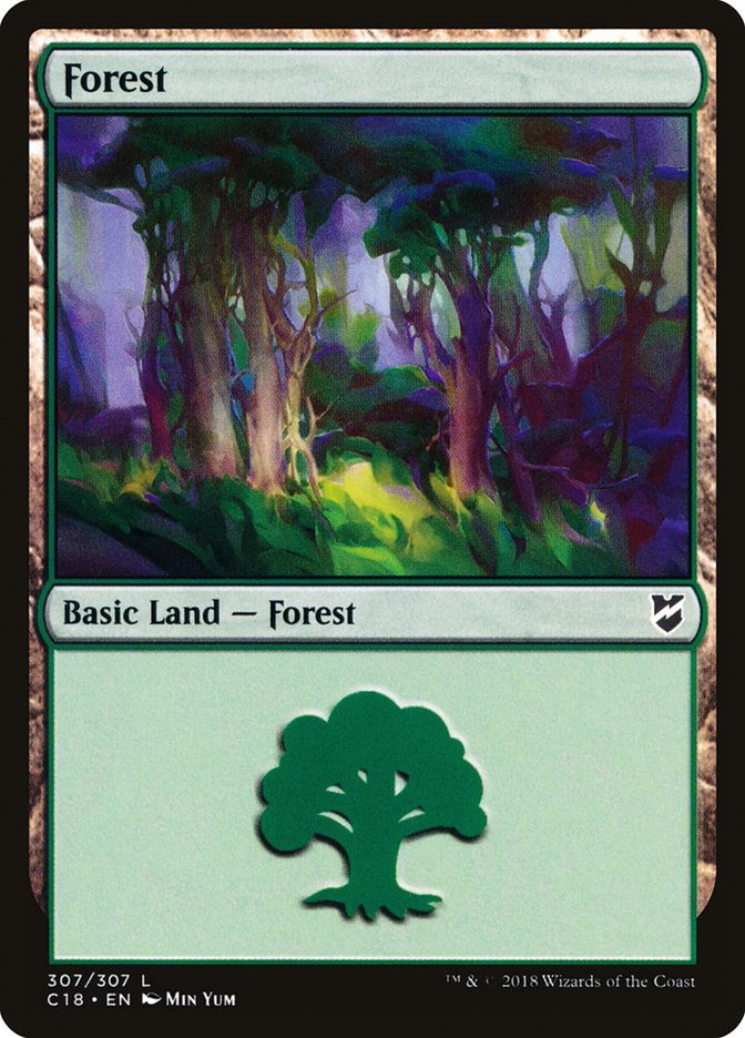 Forest (307) [Commander 2018] | Play N Trade Winnipeg