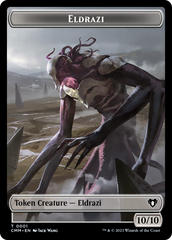 Eldrazi // Knight Double-Sided Token [Commander Masters Tokens] | Play N Trade Winnipeg