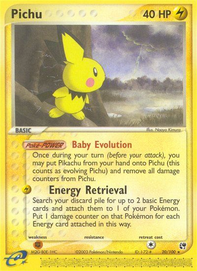 Pichu (20/100) [EX: Sandstorm] | Play N Trade Winnipeg