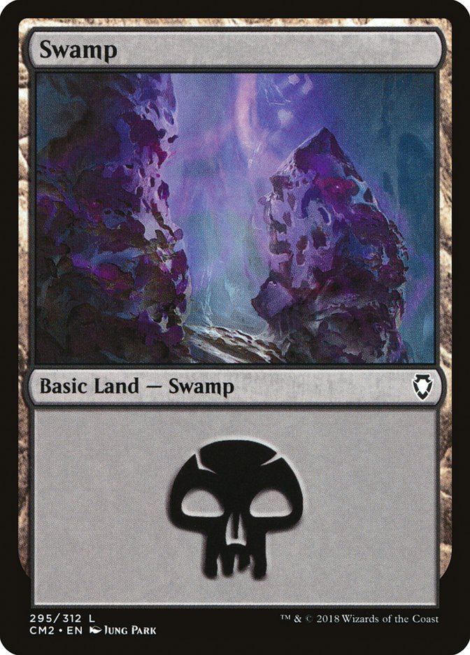 Swamp (295) [Commander Anthology Volume II] | Play N Trade Winnipeg