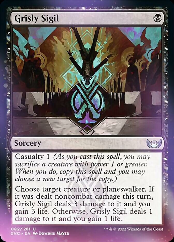Grisly Sigil [Streets of New Capenna] | Play N Trade Winnipeg
