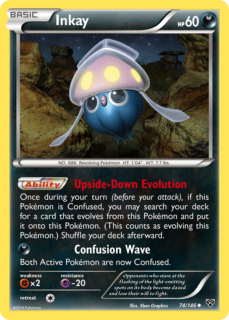 Inkay (74/146) [XY: Base Set] | Play N Trade Winnipeg