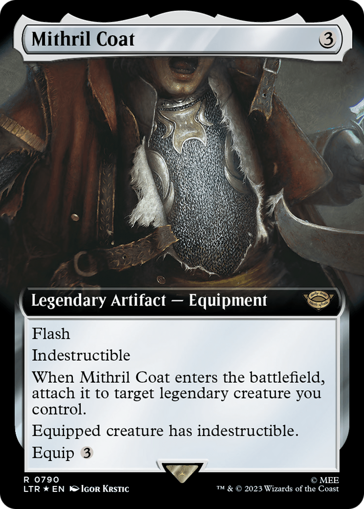 Mithril Coat (Extended Art) (Surge Foil) [The Lord of the Rings: Tales of Middle-Earth] | Play N Trade Winnipeg
