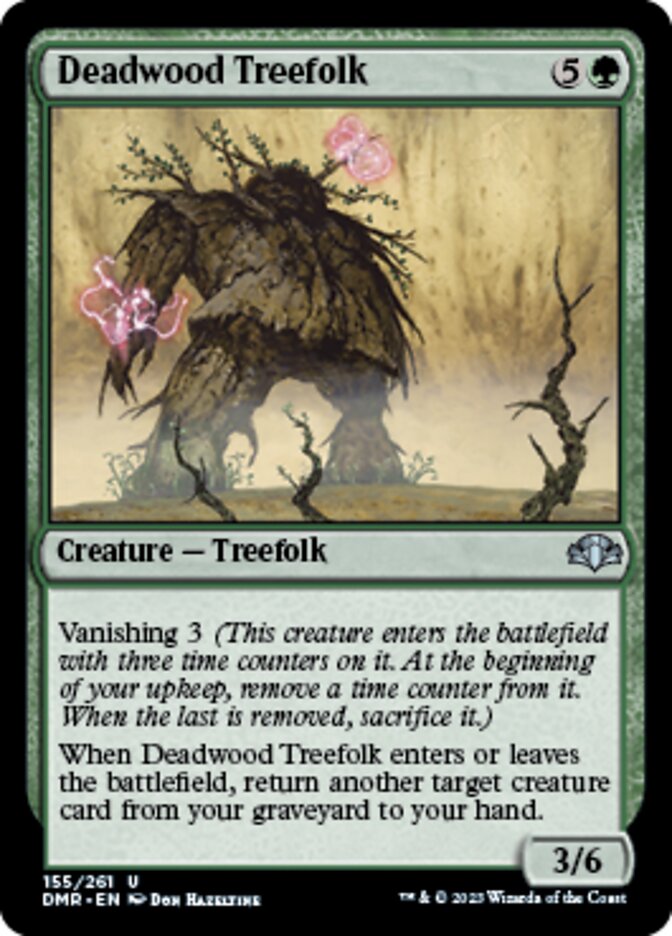 Deadwood Treefolk [Dominaria Remastered] | Play N Trade Winnipeg