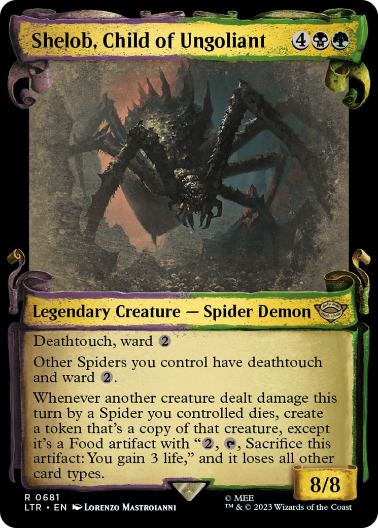 Shelob, Child of Ungoliant [The Lord of the Rings: Tales of Middle-Earth Showcase Scrolls] | Play N Trade Winnipeg