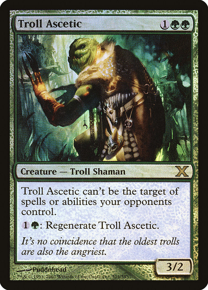 Troll Ascetic (Premium Foil) [Tenth Edition] | Play N Trade Winnipeg