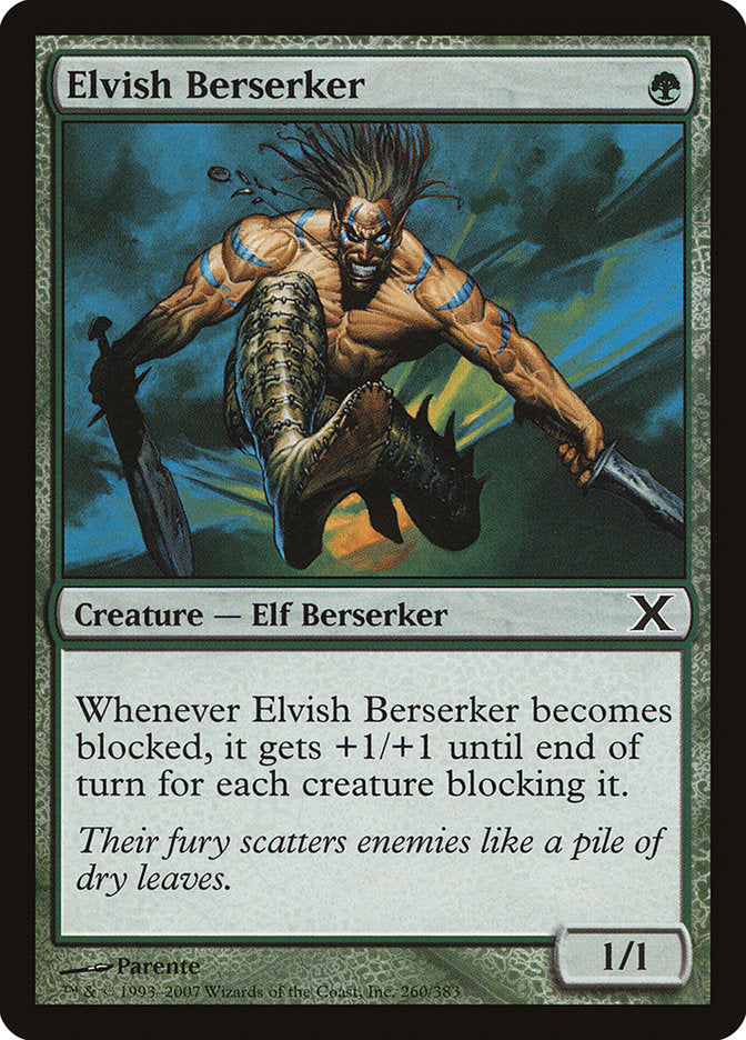 Elvish Berserker [Tenth Edition] | Play N Trade Winnipeg